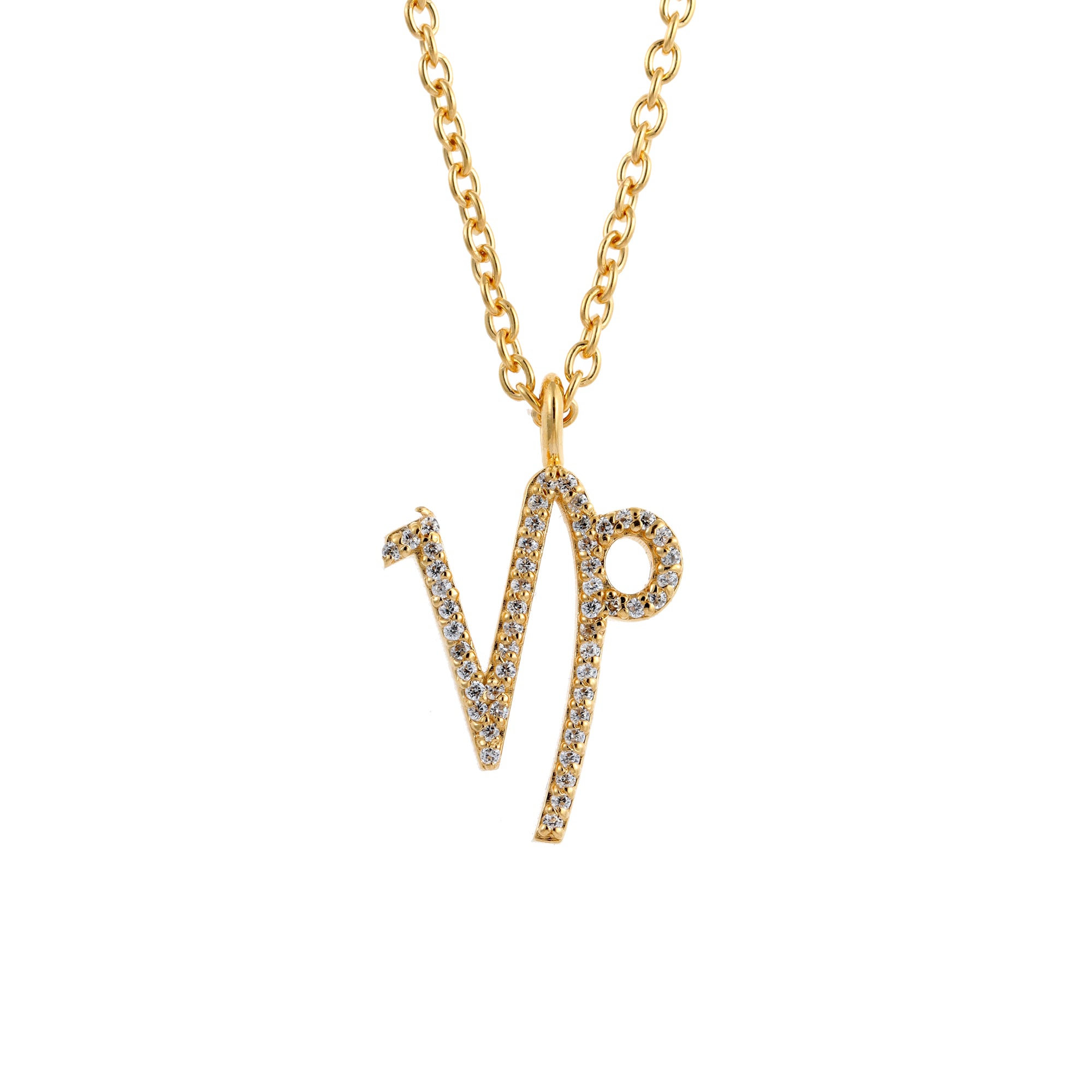 Zodiac Signs Pendant | 14k Yellow Gold | VS Diamonds