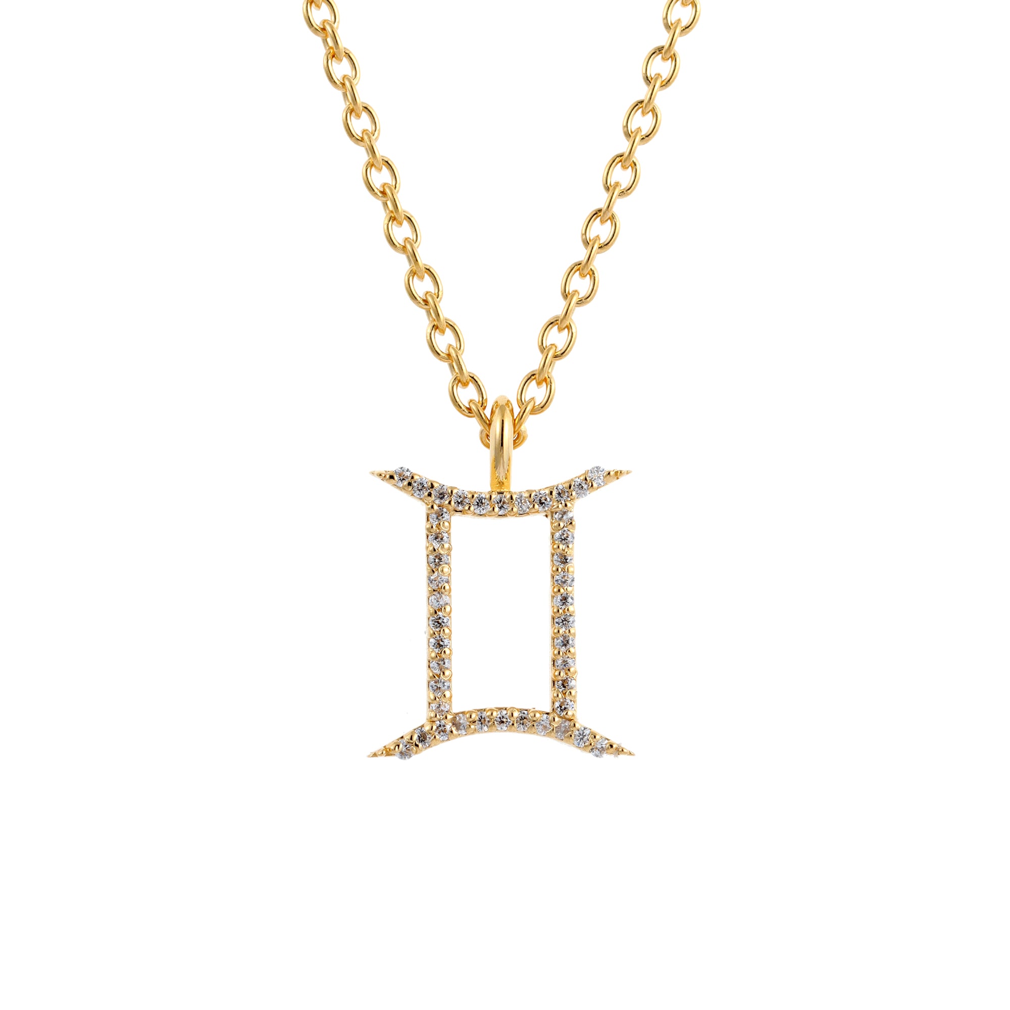 Zodiac Signs Pendant | 14k Yellow Gold