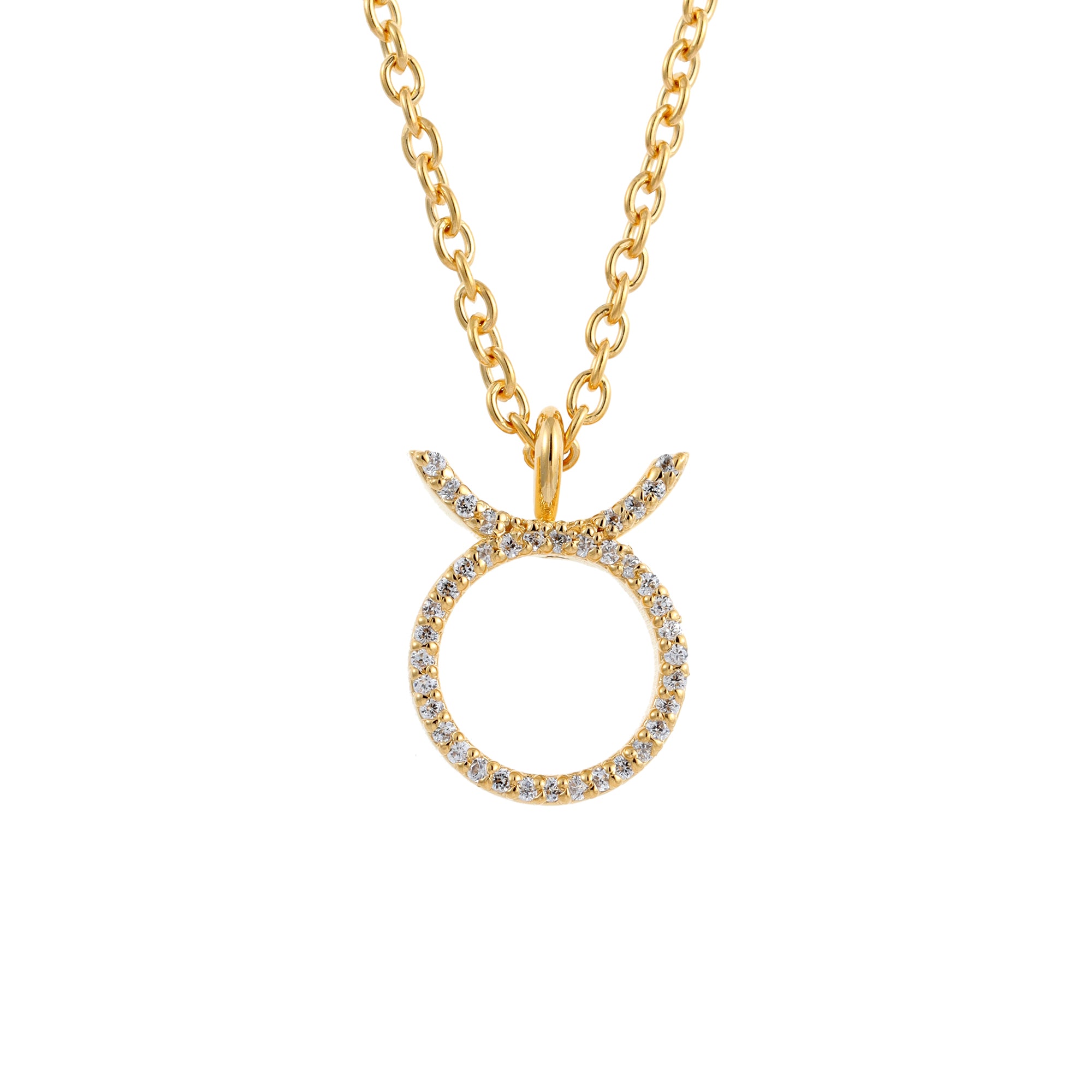 Zodiac Signs Pendant | 14k Yellow Gold | VS Diamonds