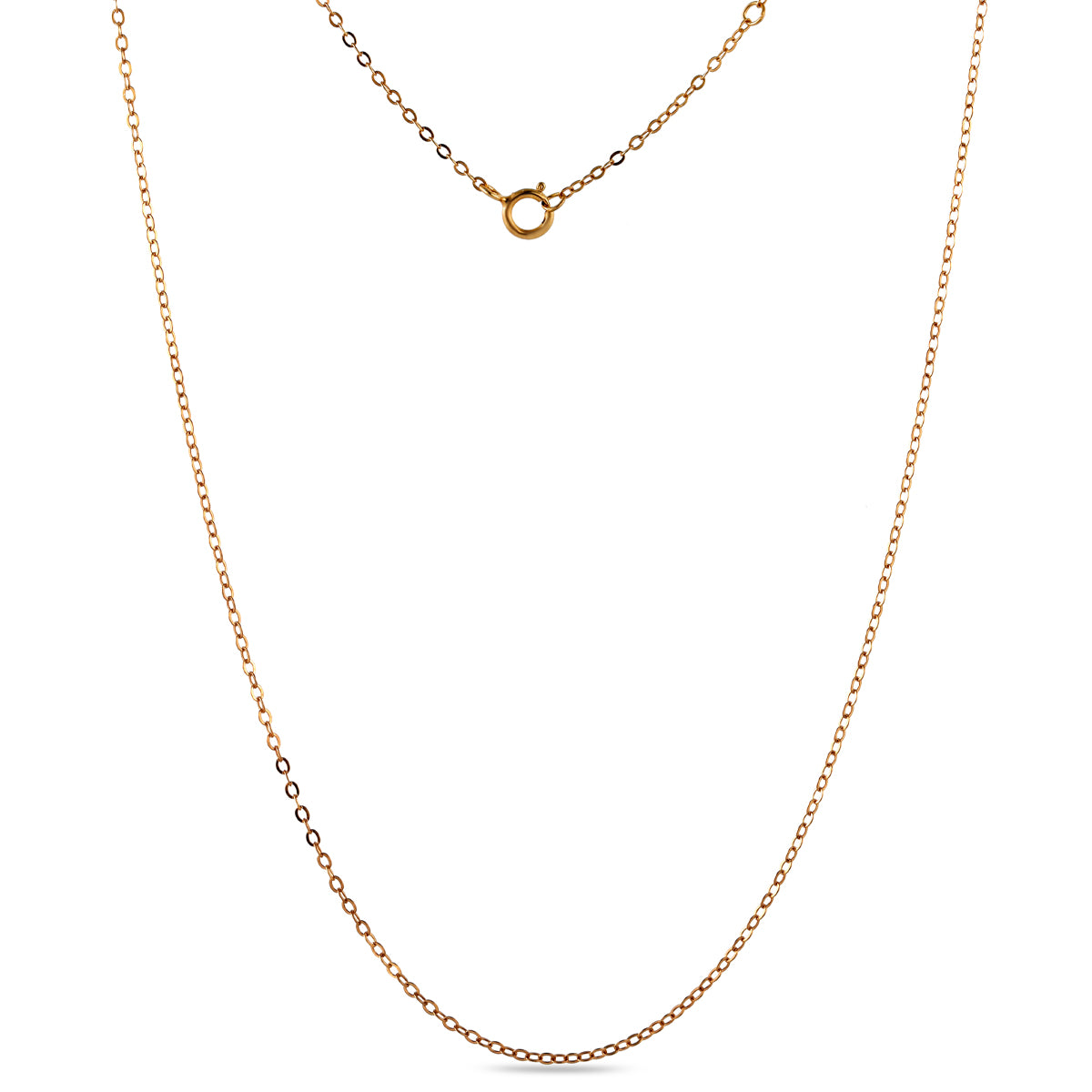 Cable Chain Necklace in 14k Gold