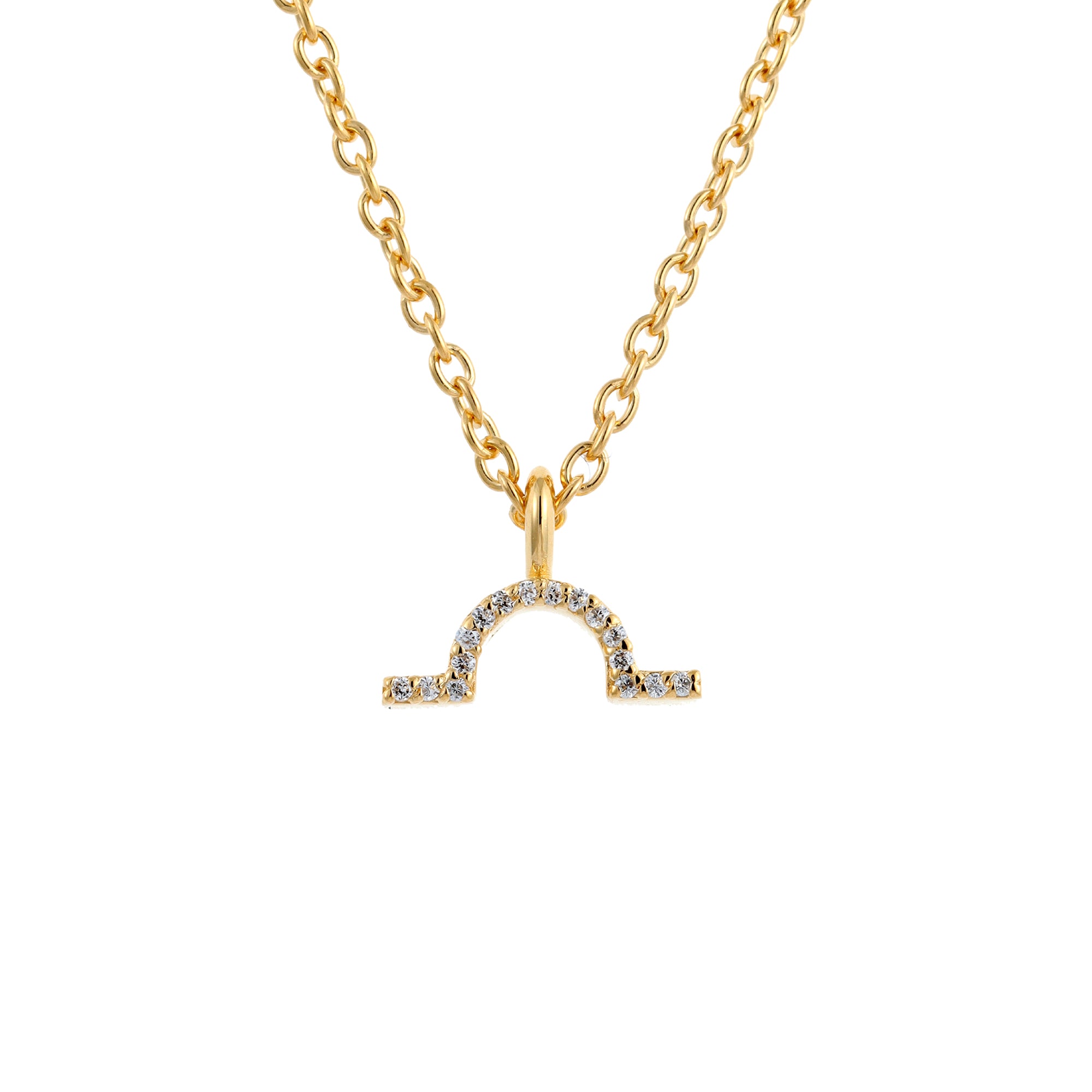 Zodiac Signs Pendant | 14k Yellow Gold | VS Diamonds