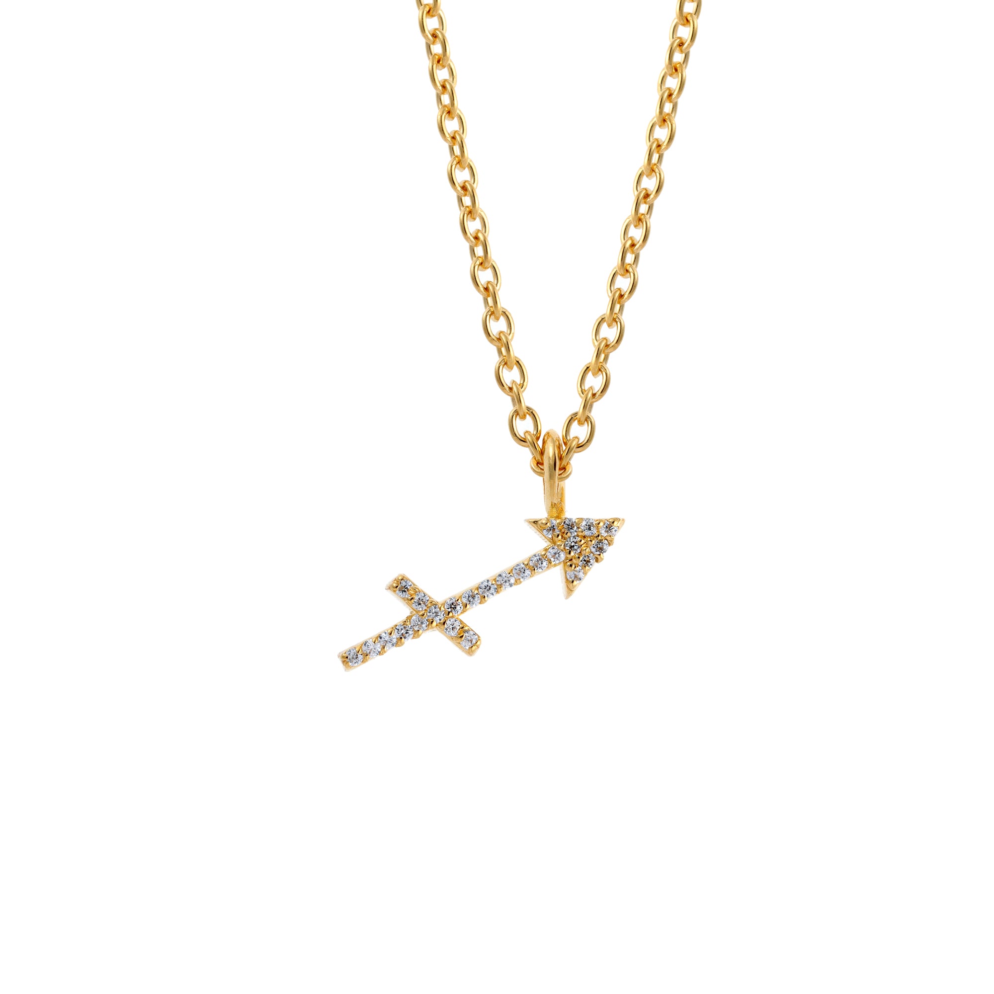 Zodiac Signs Pendant | 14k Yellow Gold | VS Diamonds