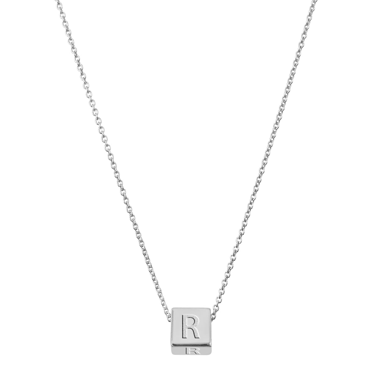 Cube Initial Pendants (A-Z)