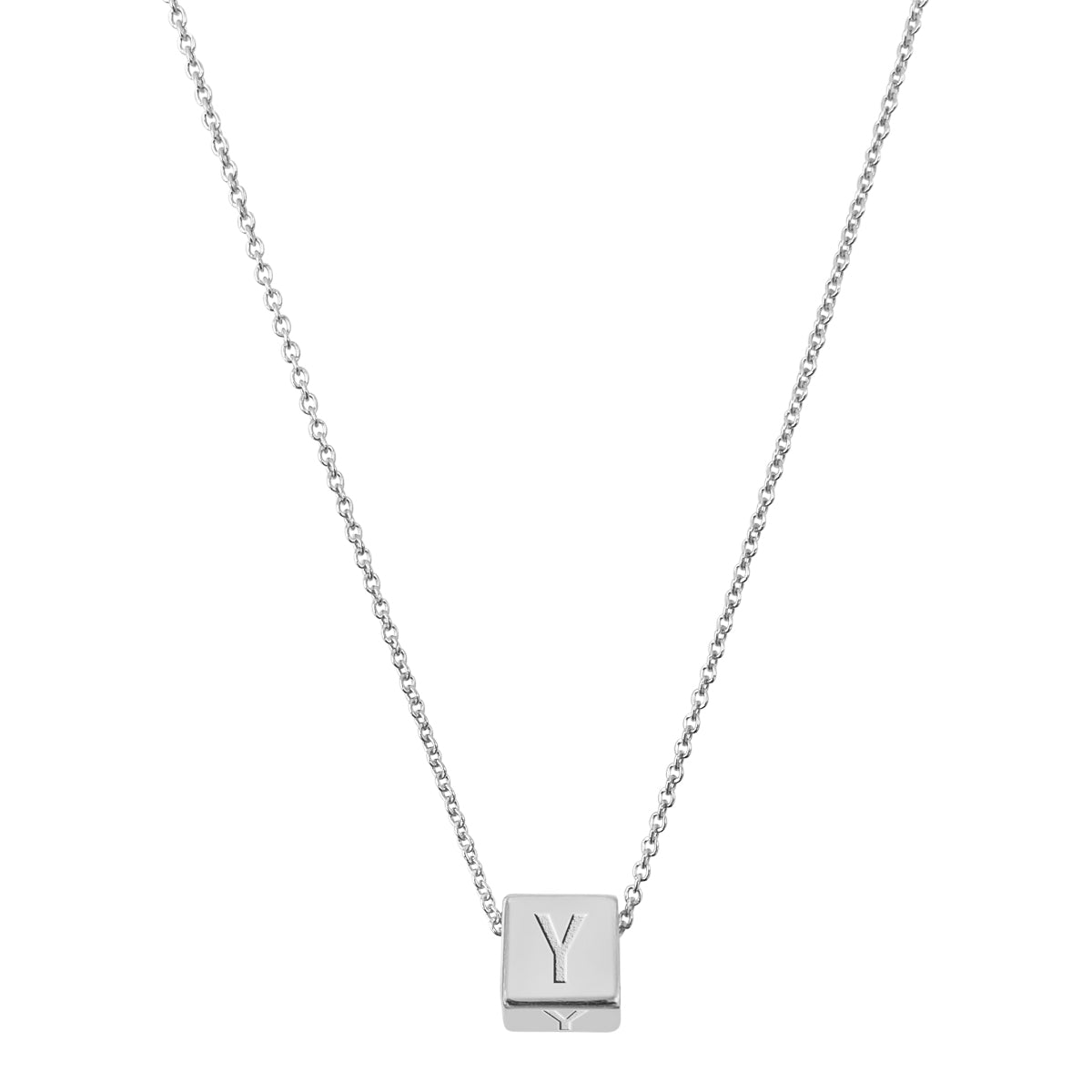 Cube Initial Pendants (A-Z)